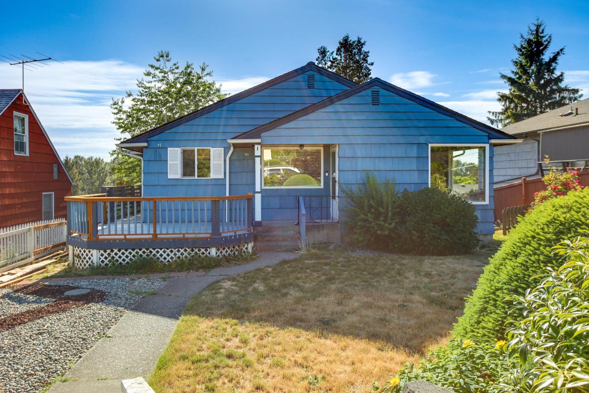 Updated Tacoma Home With Fire Pit! Exterior foto